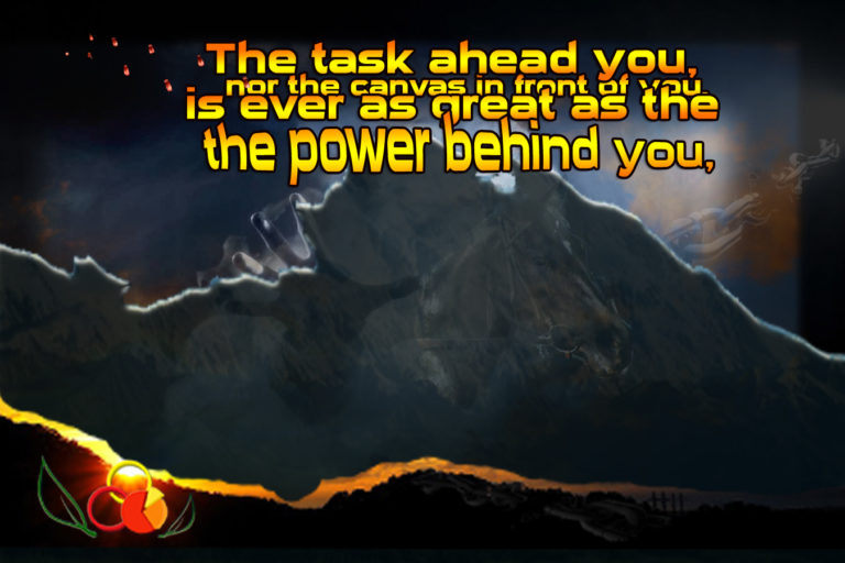 The Task Before You2